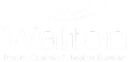 Walton Family, Cosmetic & Implant Dentistry logo (white)