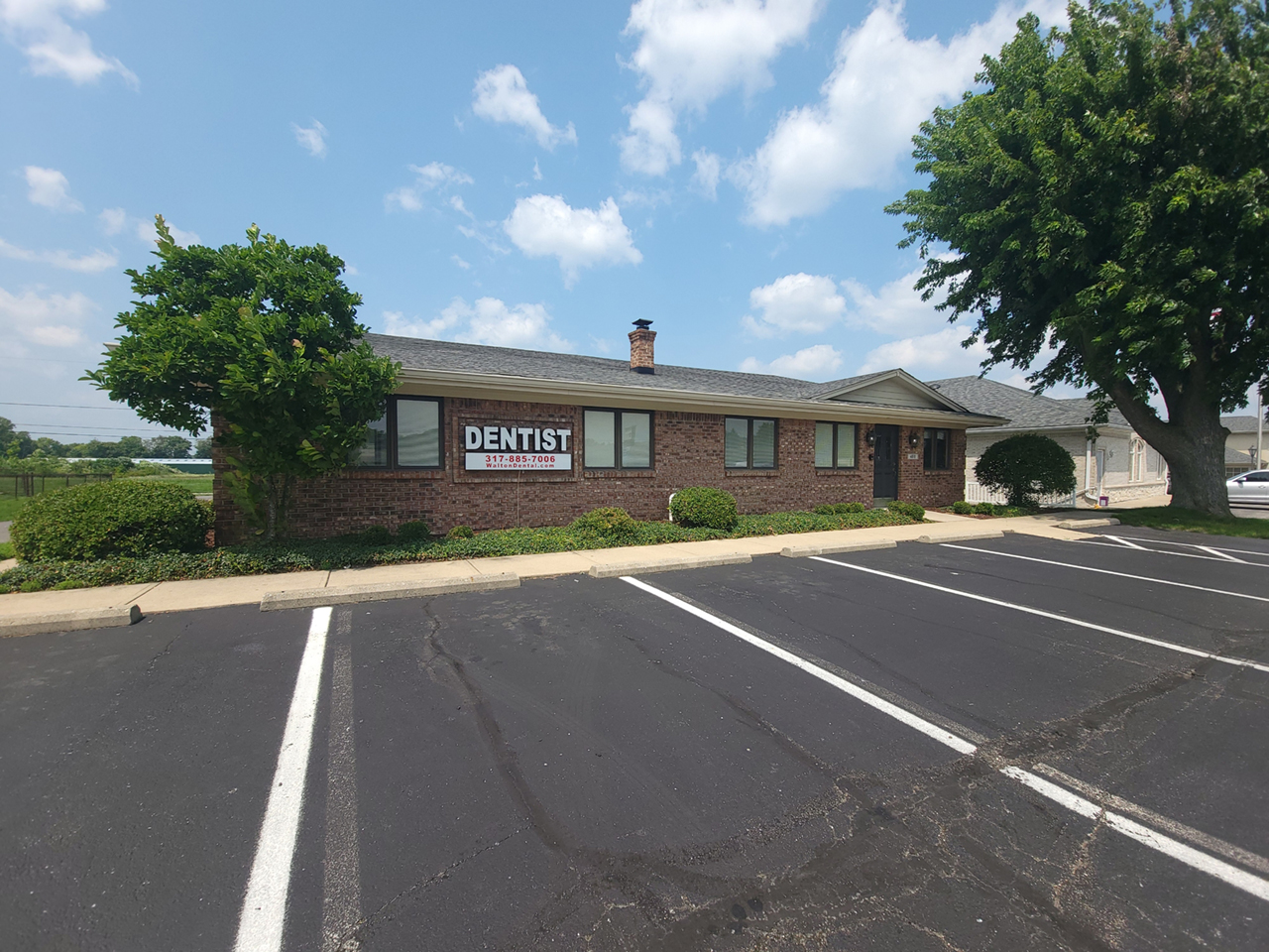 Exterior photo of Walton Family Dental, trusted dentist in Greenwood IN